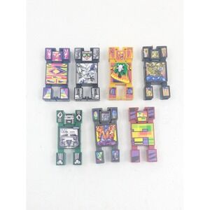 Vintage Hasbro NakNaks Lot of‎  Figures – Stackable Collectibles 2000s Toy Set